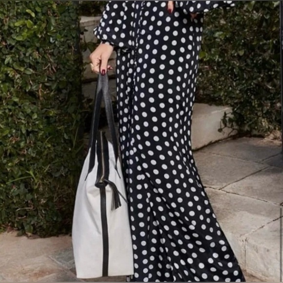 NWT Walter Barker Carly Bag Classic Canvas and Vegan Leather Tote - Picture 4 of 6